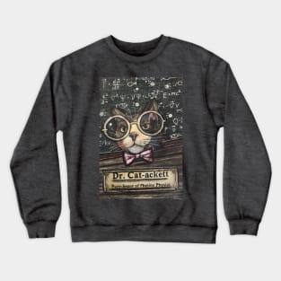 The Purr-fessor of Pheline Physics Crewneck Sweatshirt